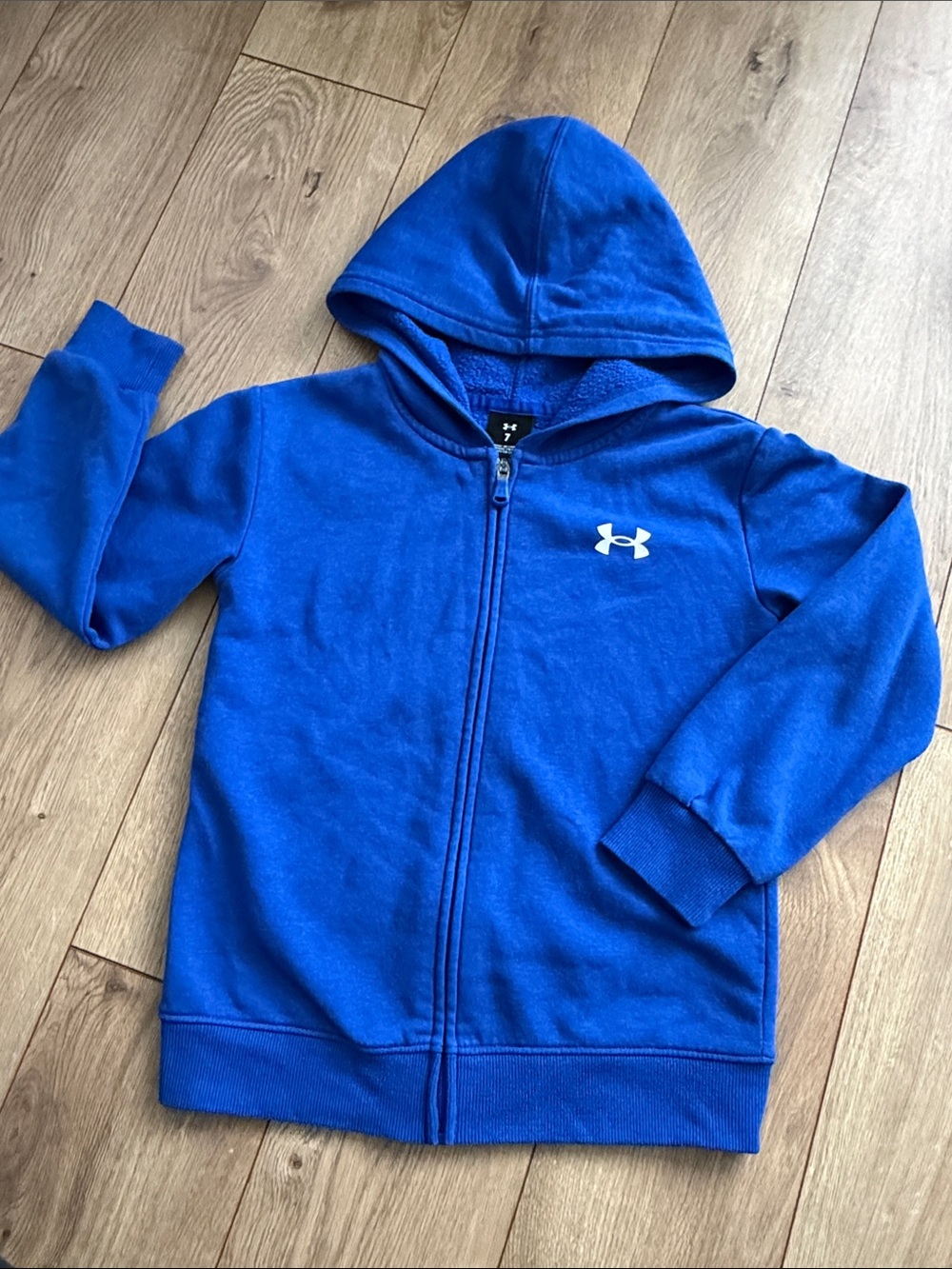 Under Armour Boys' Royal Blue Zip-Up Hoodie